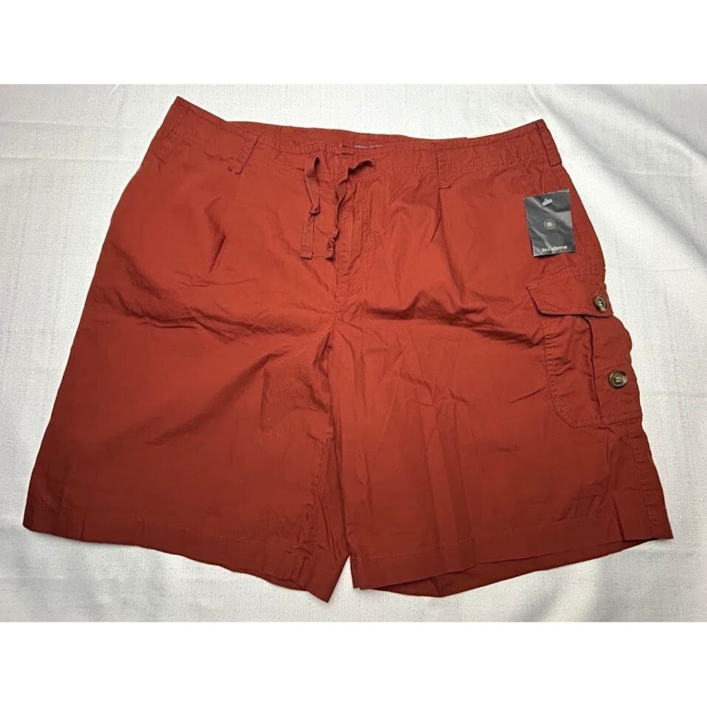 Liz Claiborne "Slone" Burnt‎ Orange Shorts Women's 16 NWT